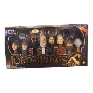 Limited Edition Lord of the Rings Pez Dispenser Set Eye of Sauron Walmart Only